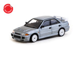 Tarmac Works 1/64 Mitsubishi Lancer RS  Evolution III White - Lamley Special Edition - GLOBAL64