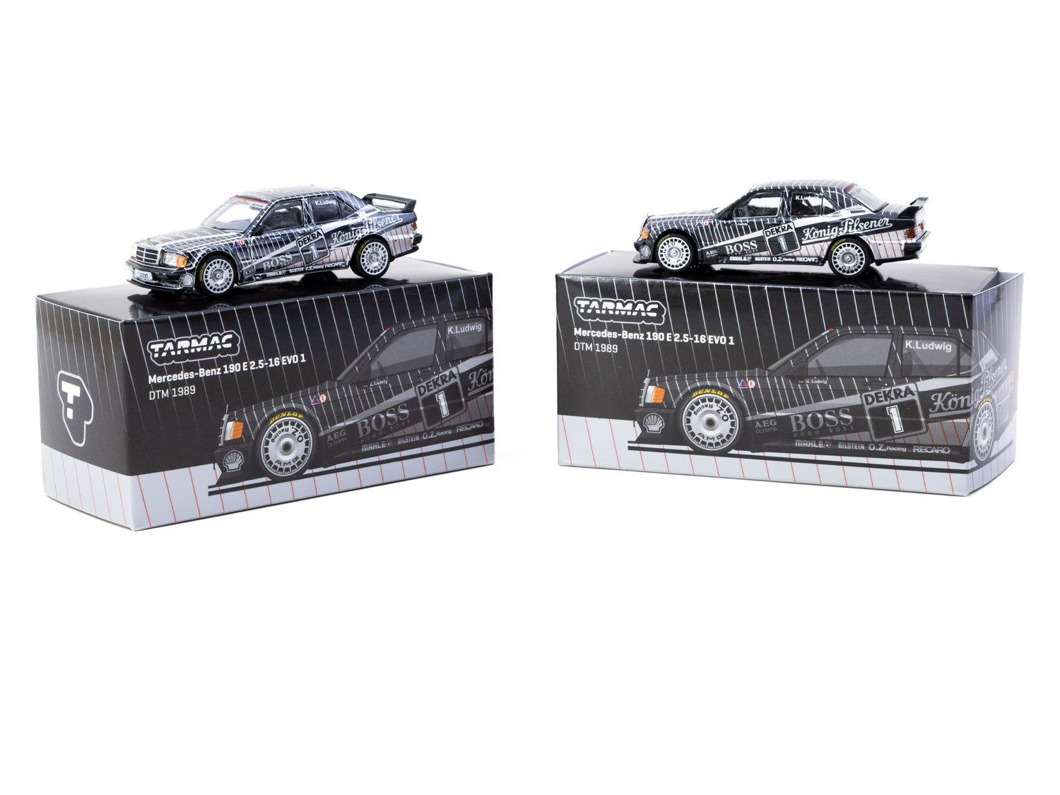 1/64 Mercedes-Benz 190 E 2.5-16 EVO 1 #01 - Tarmac Works GLOBAL64