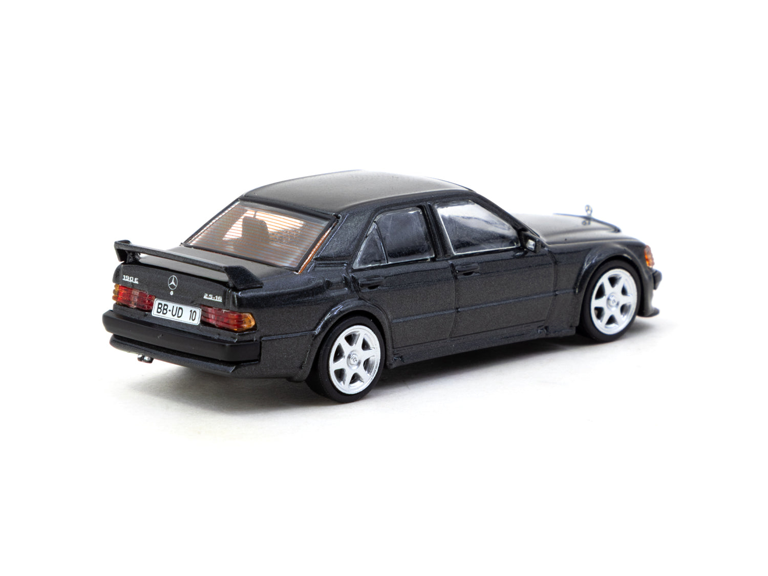 1/64 Mercedes-Benz 190 E 2.5-16 EVO 1 Blue-Black Metallic - Tarmac Works GLOBAL64