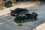 Tarmac Works 1/64 Toyota Sprinter Trueno AE86 Widebody Black/Grey - Designed by Jon Sibal - Malaysia Special Edition - GLOBAL64