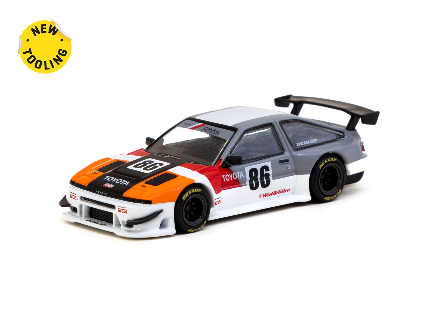 1/64 Toyota Sprinter Trueno AE86 Widebody TRD - Tarmac Works GLOBAL64
