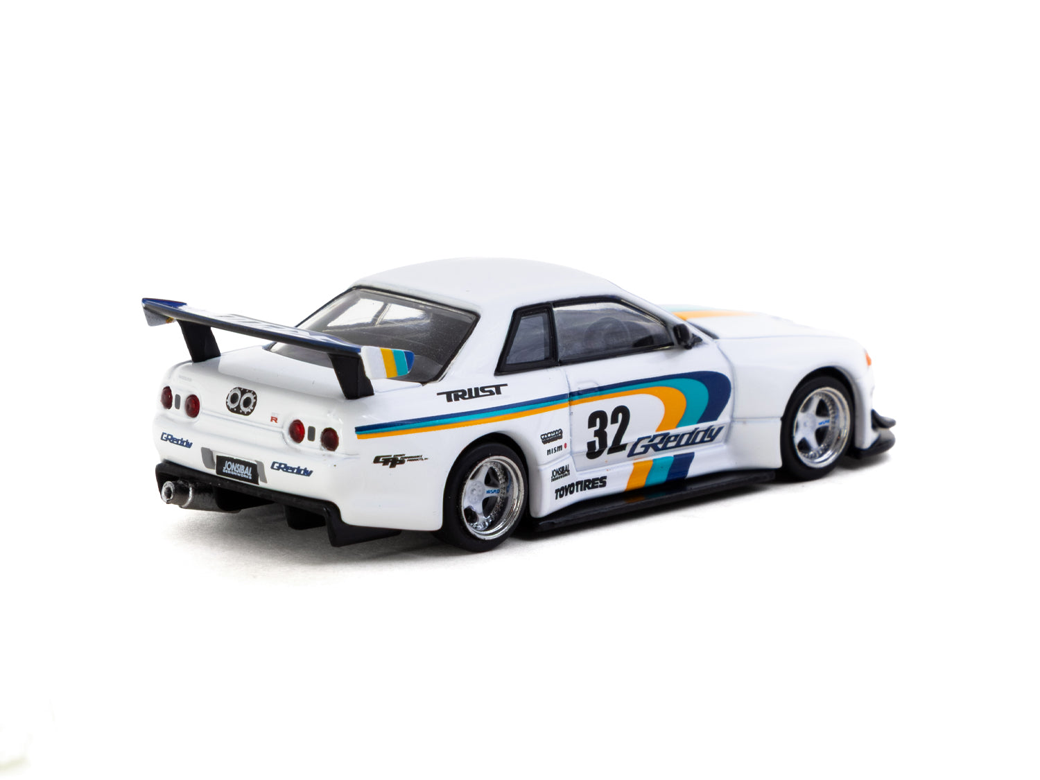 1/64 Nissan Skyline (R32) Widebody GReddy - USA Special Edition - Tarmac Works GLOBAL64