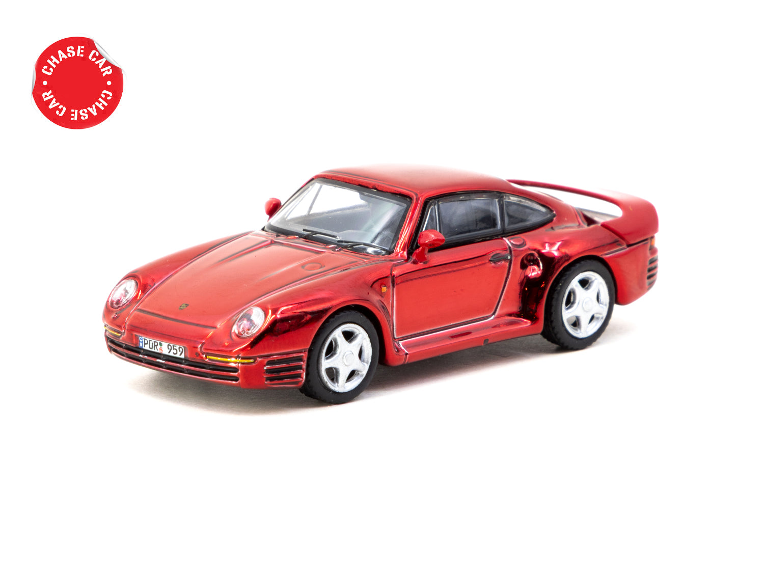 1/64 Porsche 959 Red - Tarmac Works X iXO Models GLOBAL64