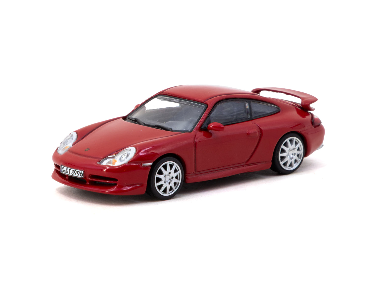 1/64 Porsche 911 GT3 (type 996) Red - Diecast SuperCon Special Edition - Tarmac Works X iXO Models GLOBAL64