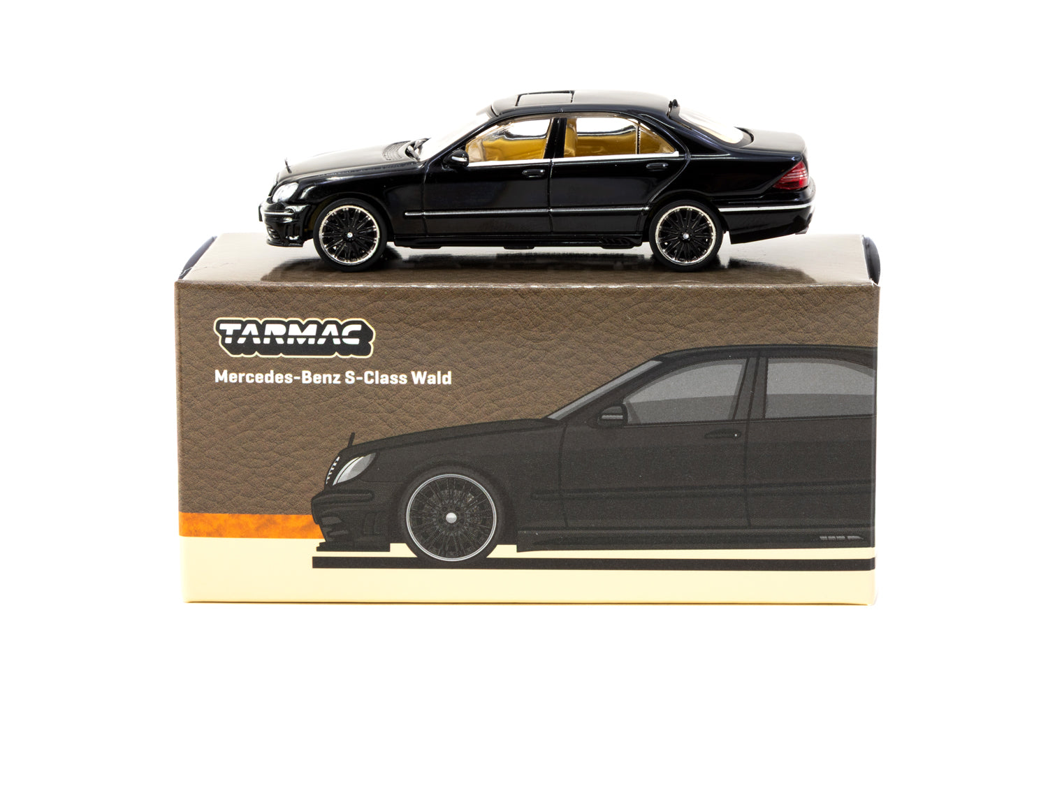 1/64 Mercedes-Benz S-Class Wald Black - Tarmac Works GLOBAL64