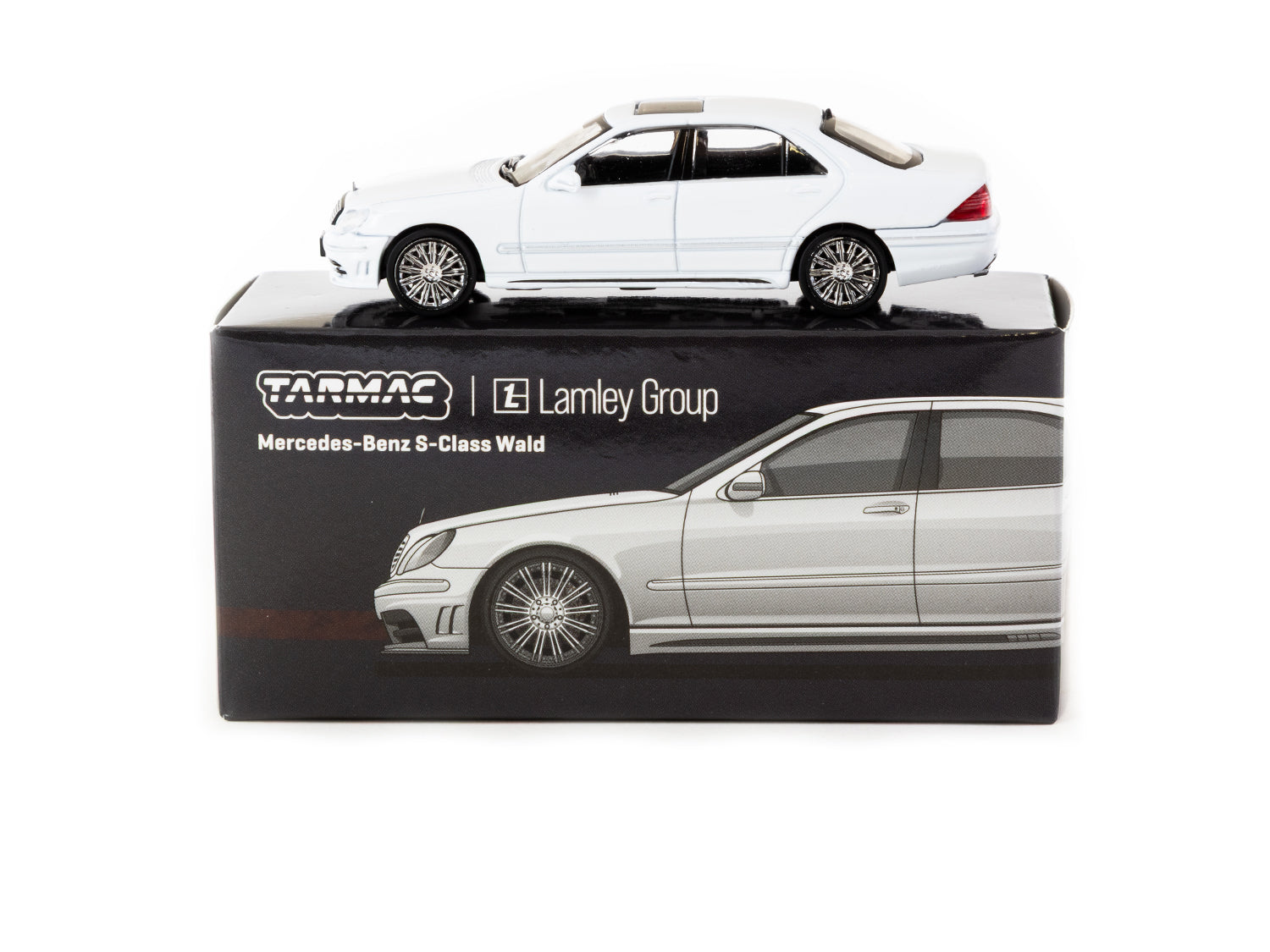1/64 Mercedes-Benz S-Class Wald Alabaster White - Lamley Special Edition - Tarmac Works GLOBAL64
