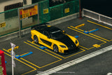 Tarmac Works 1/64 Mazda RX-7 VeilSide Fortune7 Yellow / Black - GLOBAL64