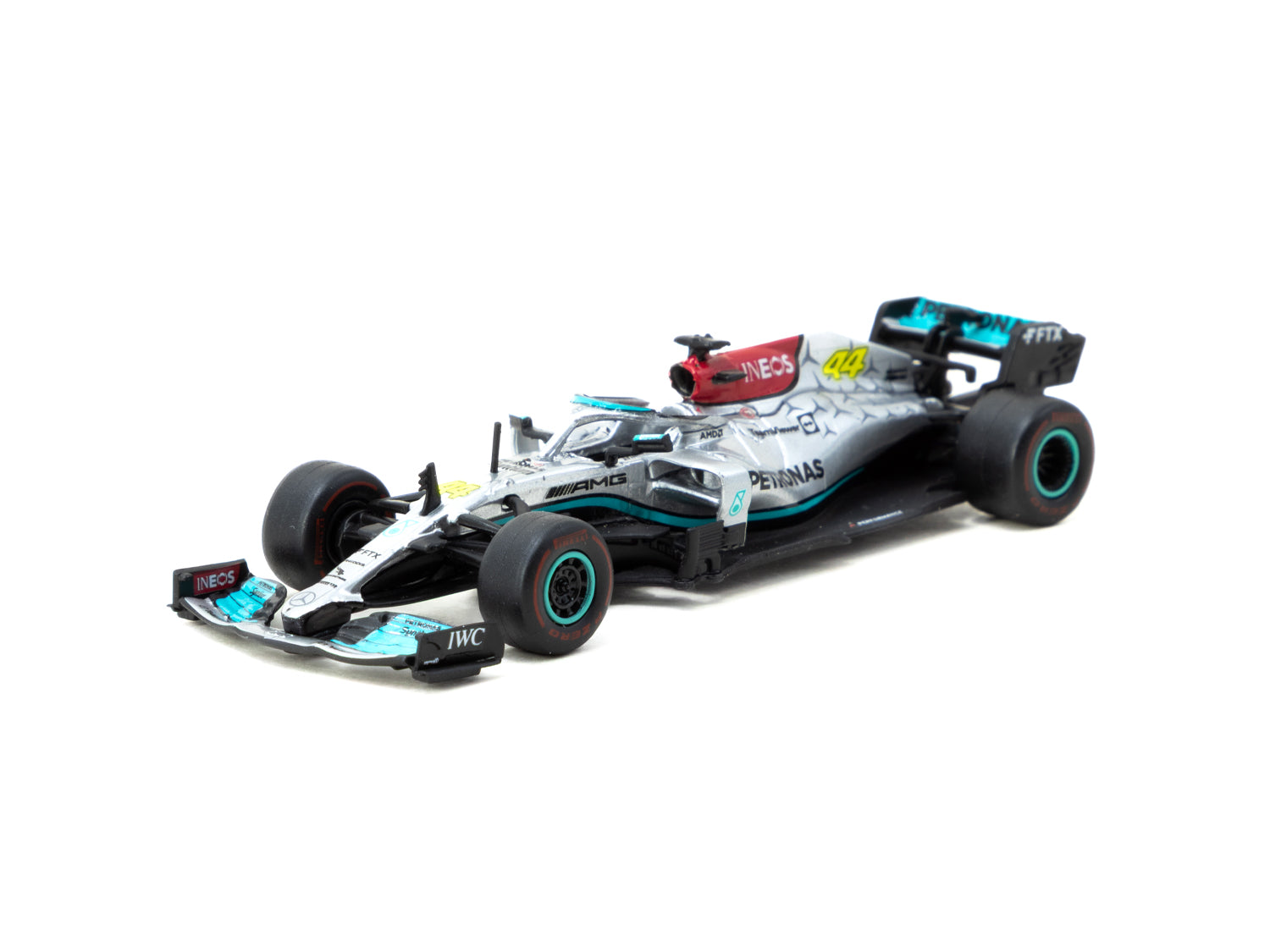 1/64 Mercedes-AMG F1 W12 E Performance Las Vegas Grand Prix Launch Party - Tarmac Works X iXO Models GLOBAL64