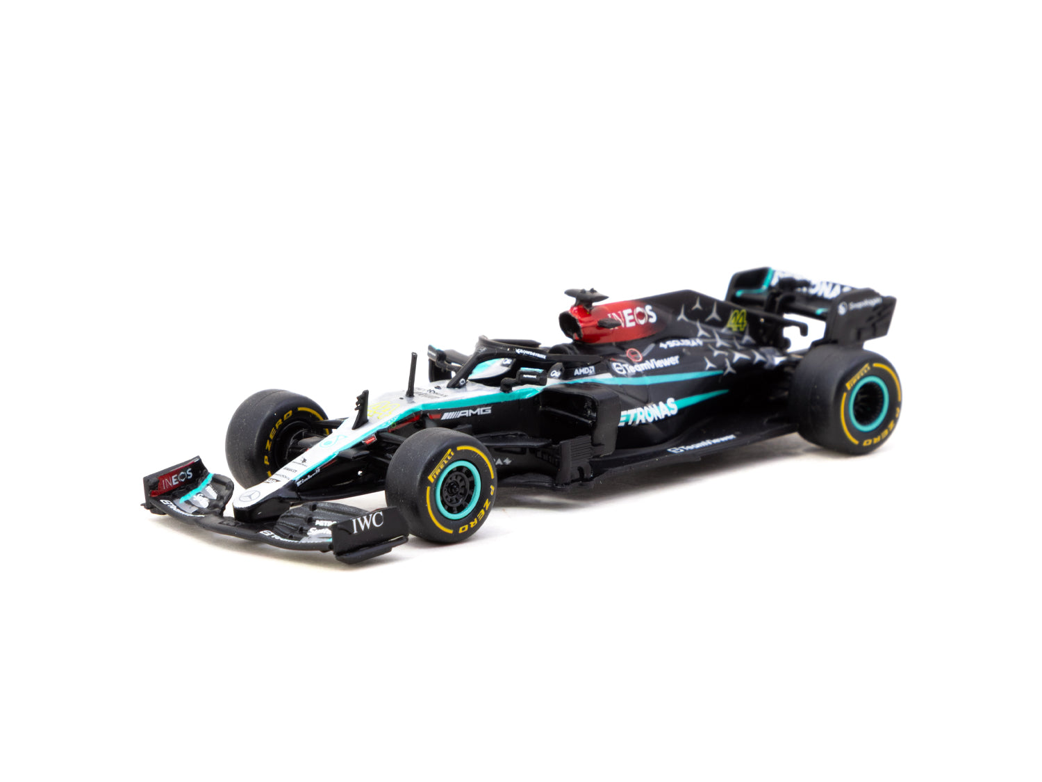 1/64 Mercedes-AMG F1 W12 E Performance New York Demo Run 2024 Lewis Hamilton - Tarmac Works X iXO Models GLOBAL64