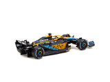 Tarmac Works X iXO Models 1/64  McLaren MCL36 Abu Dhabi Grand Prix 2022 Daniel Ricciardo #3- GLOBAL64