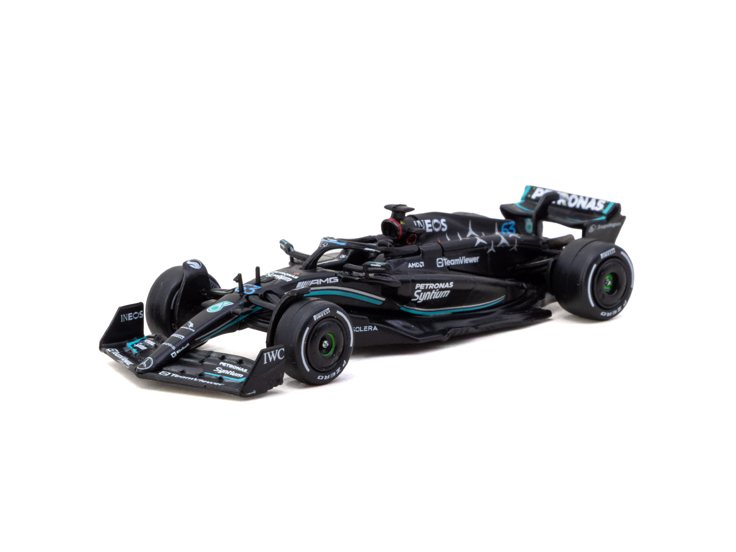 1/64 Mercedes-AMG F1 W14 E Performance Italian Grand Prix 2023 #63 George Russell - Tarmac Works GLOBAL64