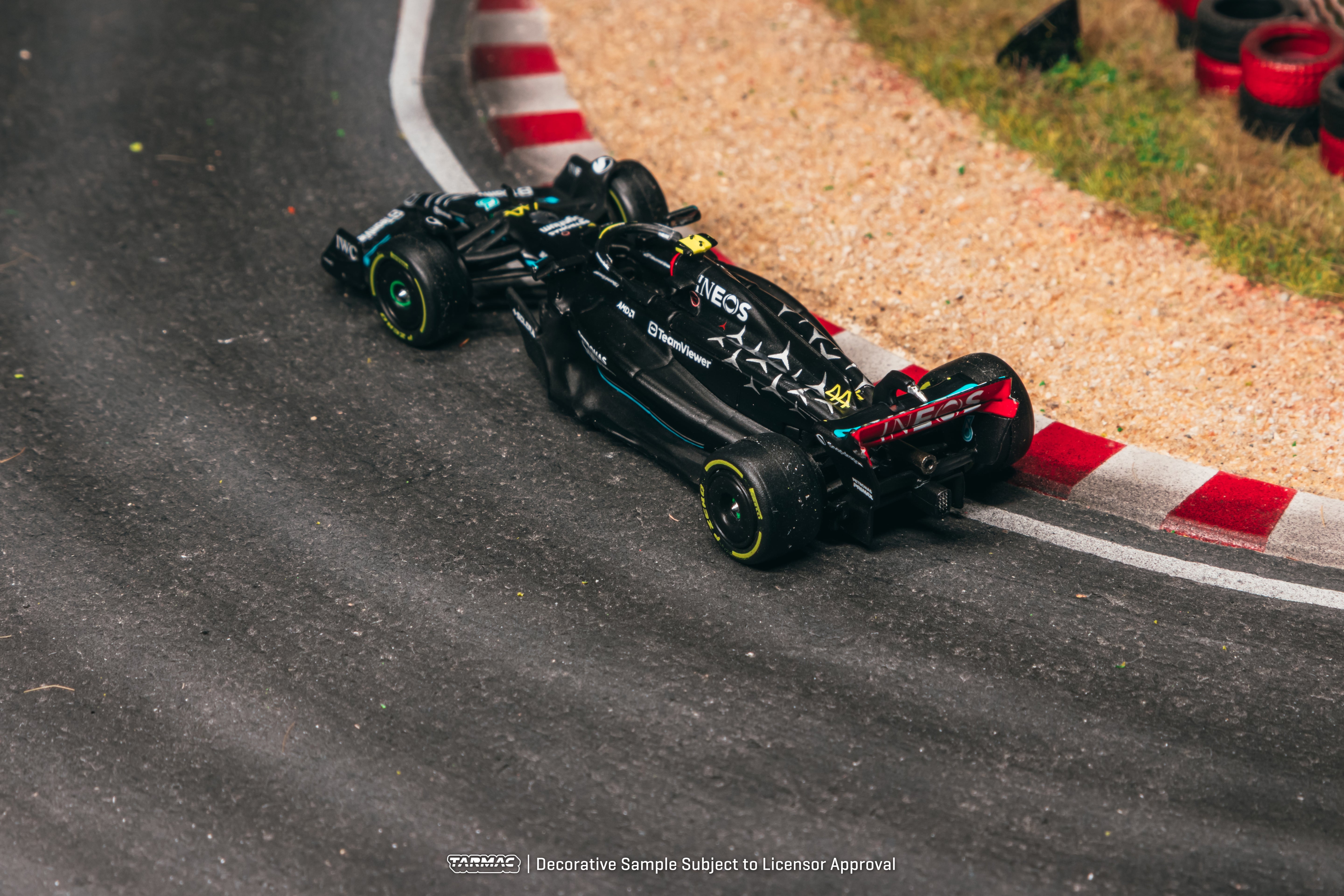 1/64 Mercedes-AMG F1 W14 E Performance Italian Grand Prix 2023 #44 Lewis Hamilton - Tarmac Works x iXO Models GLOBAL64