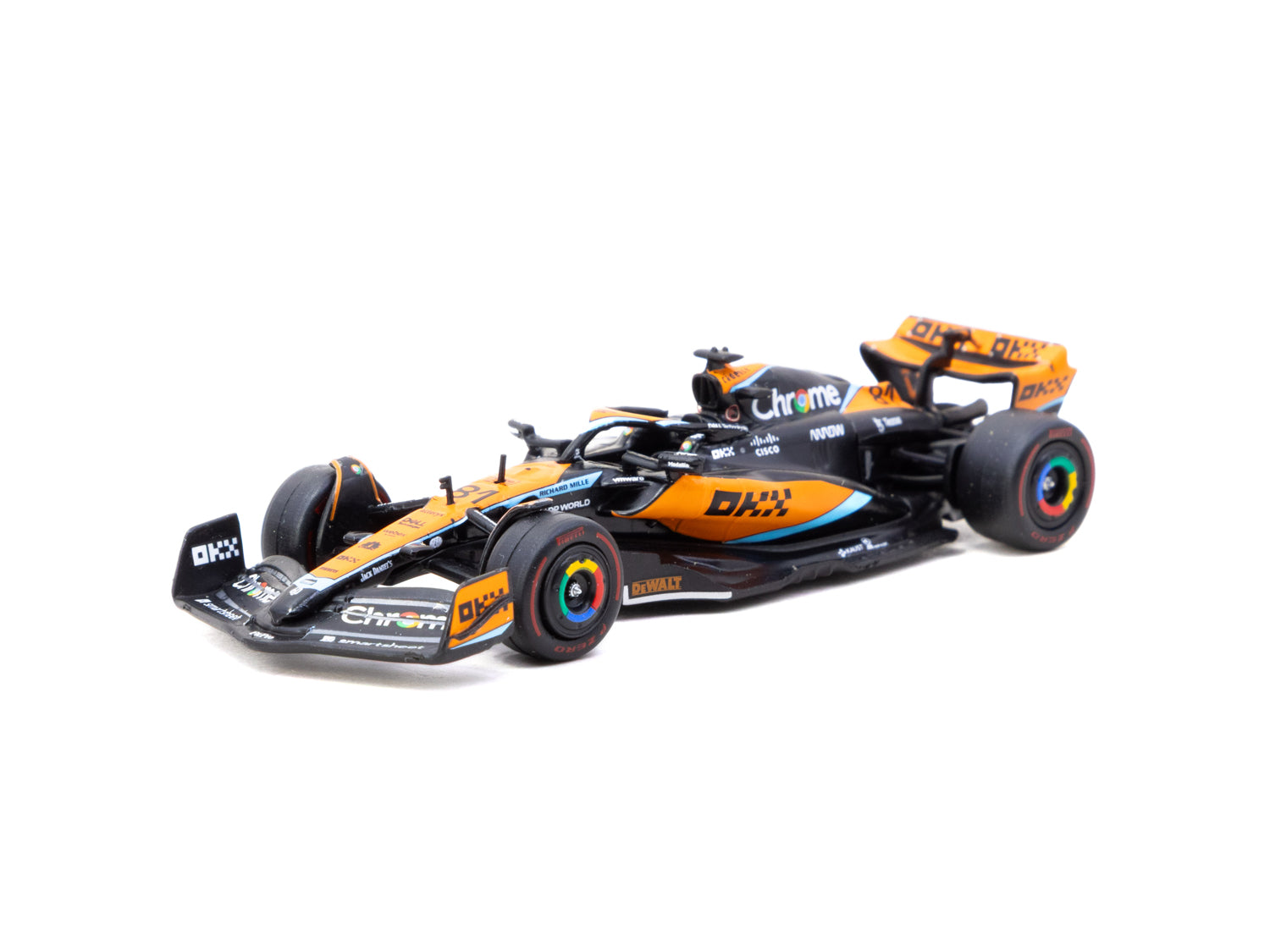 1/64 McLaren MCL60 Australian Grand Prix 2023 Oscar Piastri - Tarmac Works X iXO Models GLOBAL64