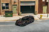 Tarmac Works 1/64 Koenigsegg Regera Purple Carbon Fiber / Gold Accents Special Edition - GLOBAL64