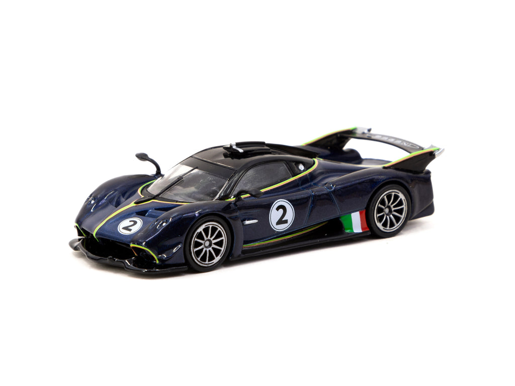Tarmac Works 1/64 Pagani Huayra R Blu Avio - GLOBAL64