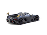 Tarmac Works 1/64 Koenigsegg Jesko Attack Black Carbon Fiber – Hong Kong Toy Car Salon 2025 Special Edition - GLOBAL64