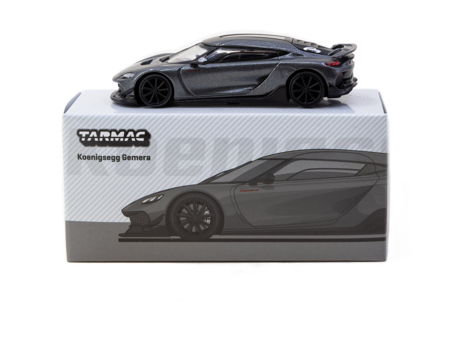 1/64 Koenigsegg Gemera Grey - Tarmac Works GLOBAL64