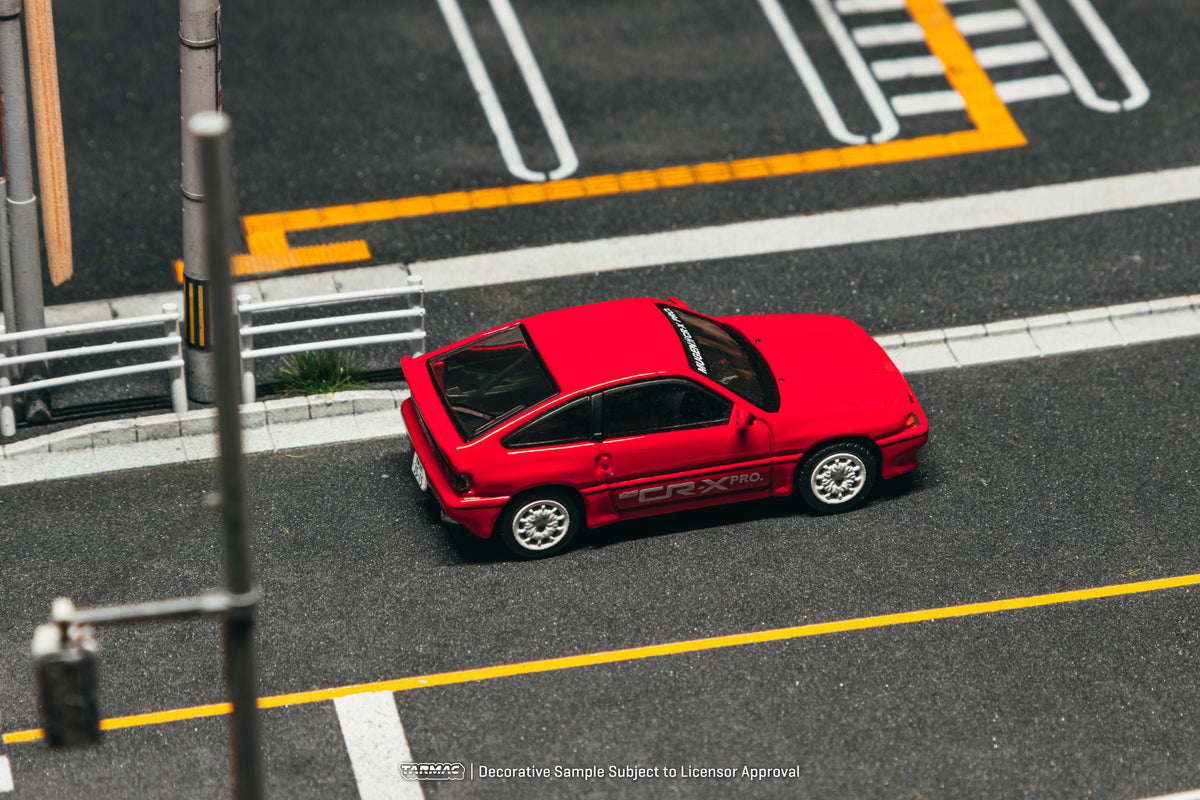 1/64 Honda Ballade Sports MUGEN CR-X PRO Red - Tarmac Works GLOBAL64