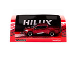 Tarmac Works 1/64 Toyota Hilux Red - ROAD64