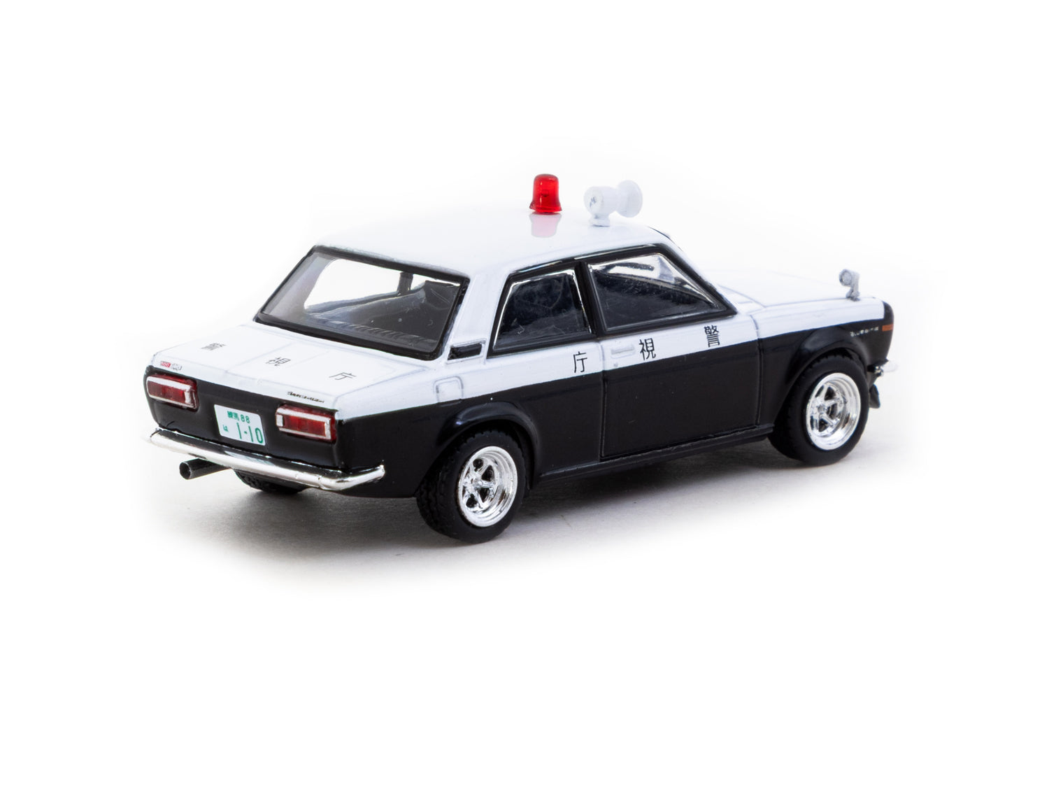 1/64 Datsun 510 Police Car - Tarmac Works ROAD64