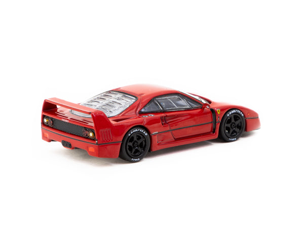 Ferrari F40 Miniature 1/64 - Voiture De Course Tarmac, Métal, Collection