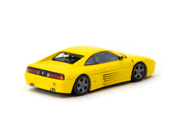 Tarmac Works X iXO Models 1/64 Ferrari 348 Challenge Yellow - ROAD64