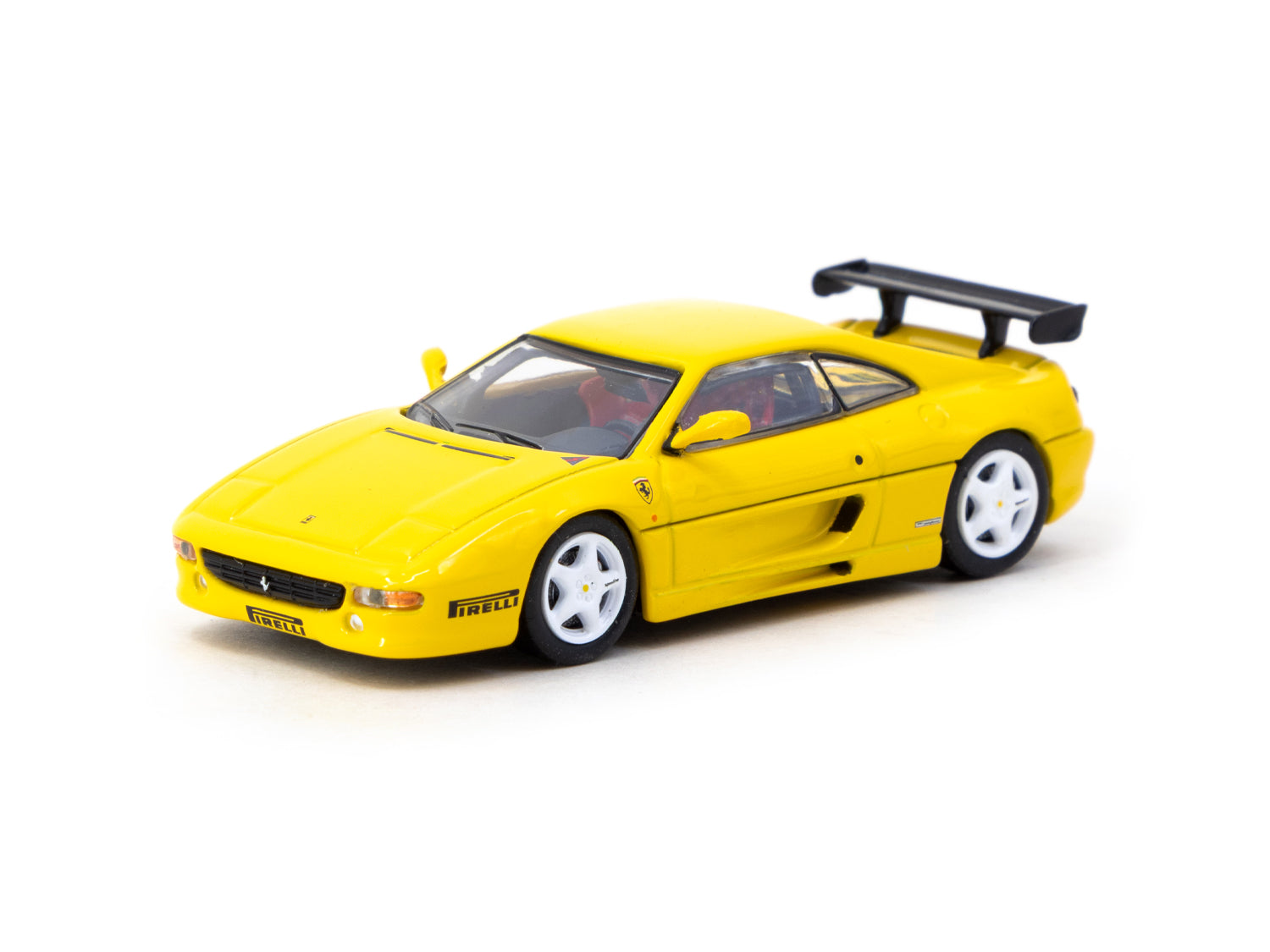 1/64 Ferrari F355 Challenge Yellow - Tarmac Works X iXO Models ROAD64