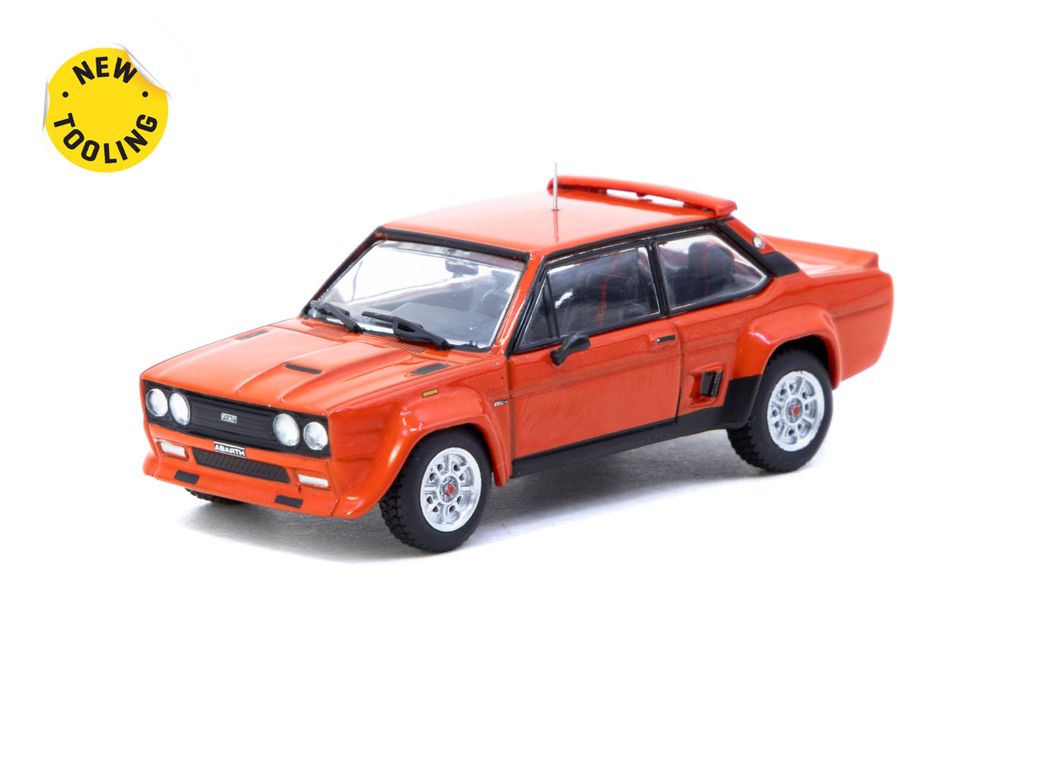 1/64 FIAT 131 ABARTH Rally Stradale Red - Tarmac Works ROAD64