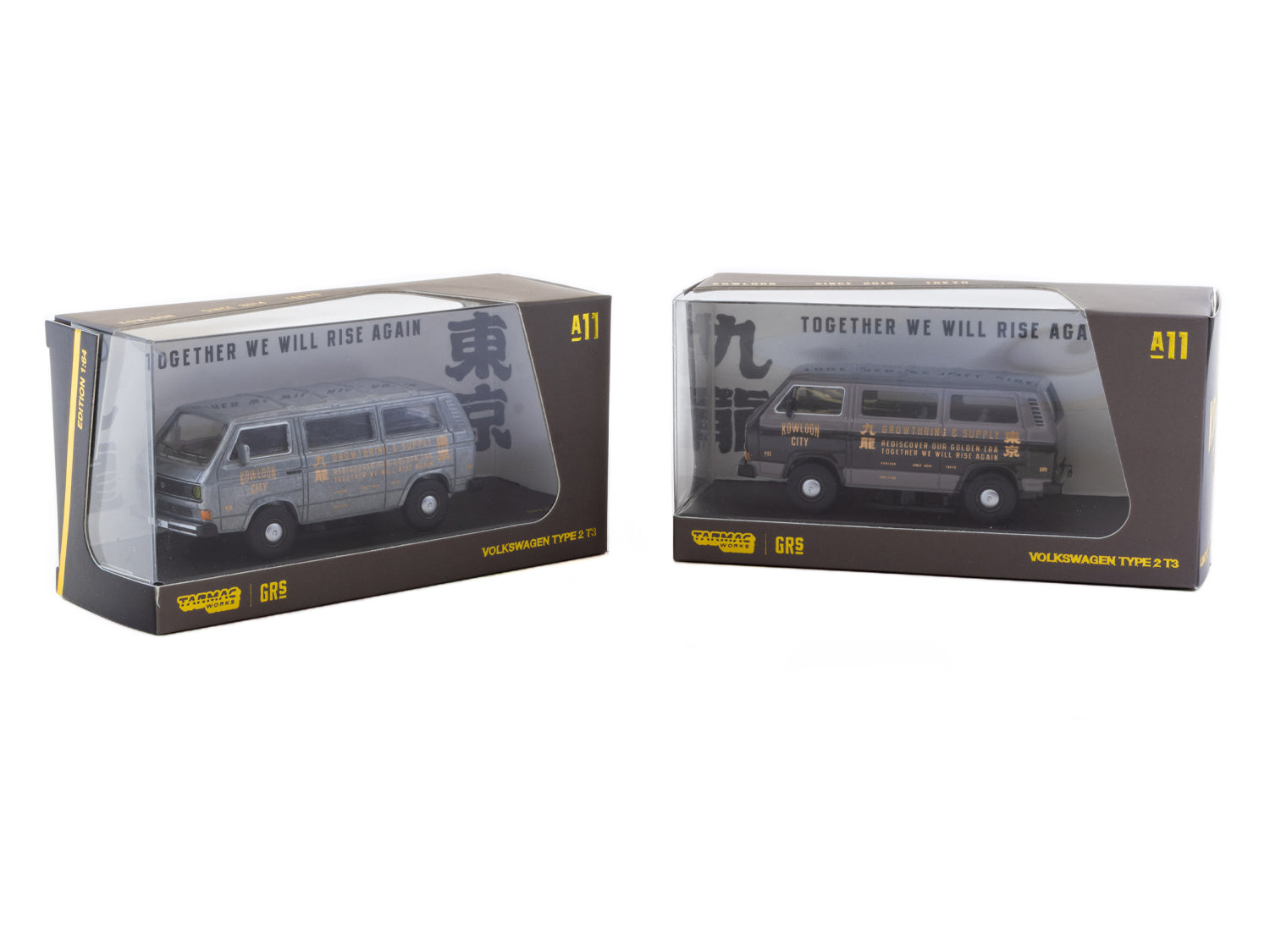 1/64 Volkswagen T3 Van GRS - Schuco x Tarmac Works COLLAB64
