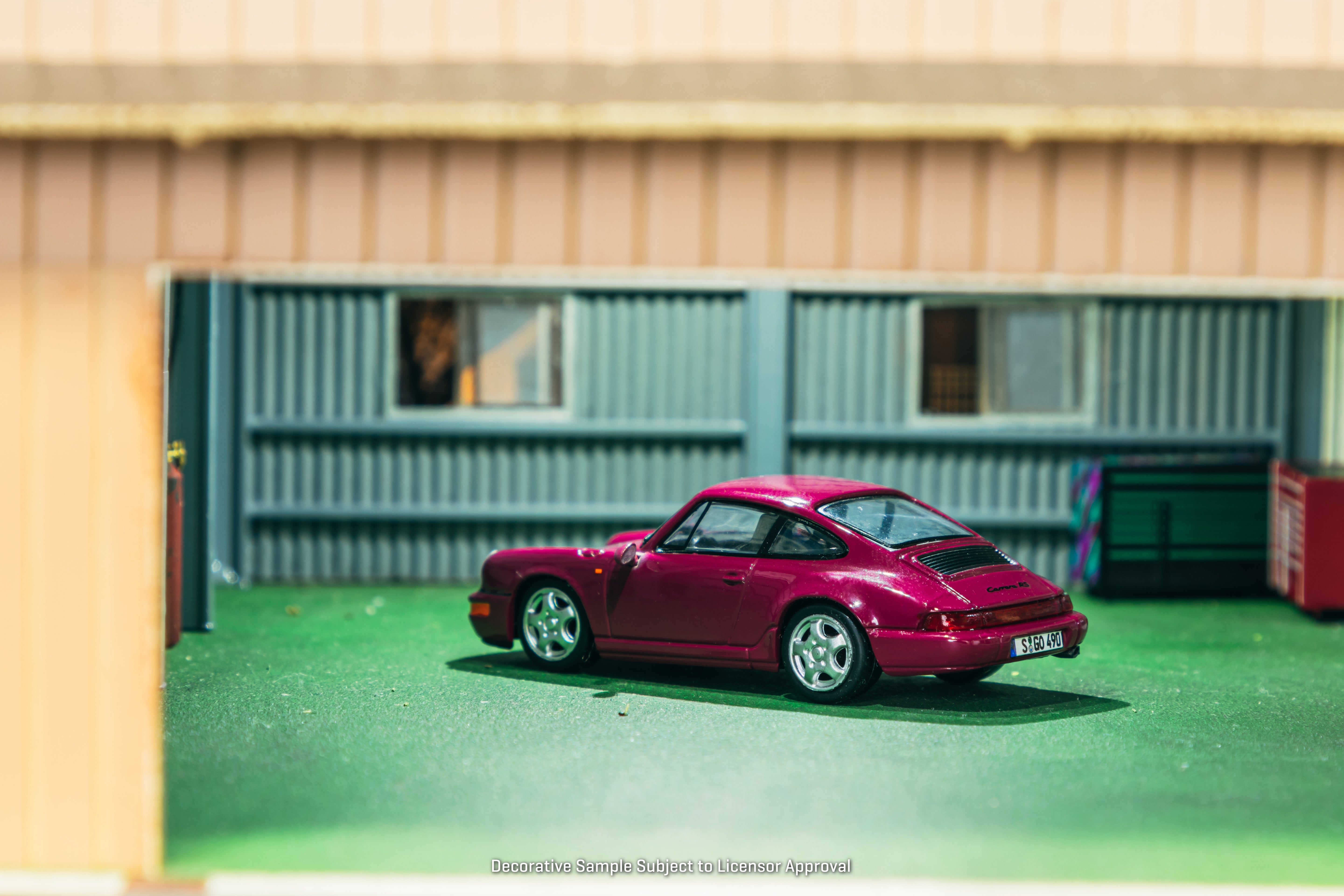 1/64 Porsche 911 Carrera RS (964) Ruby Star - Schuco x Tarmac Works COLLAB64