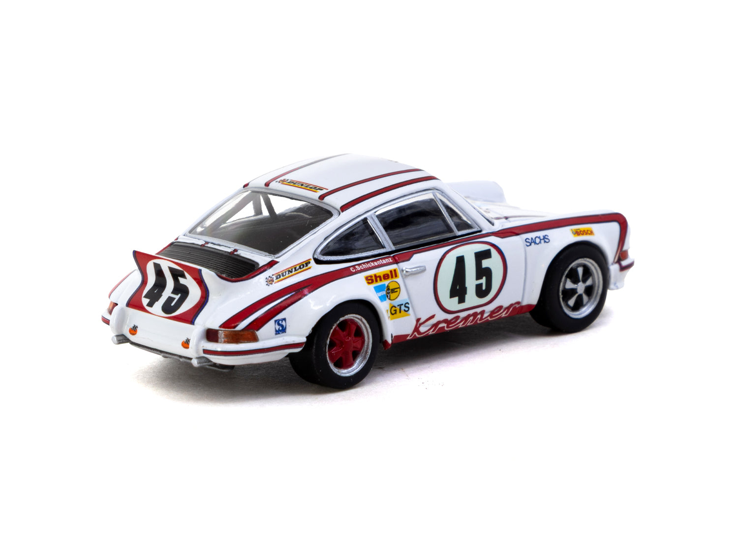 1/64 Porsche 911 Carrera RSR 2.8 24h Le Mans 1973 #45 Winner - Schuco X Tarmac Works COLLAB64