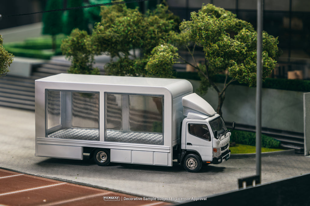 Tarmac Works 1/64 Mitsubishi Fuso Canter Mobile Display Truck - TRUCK64