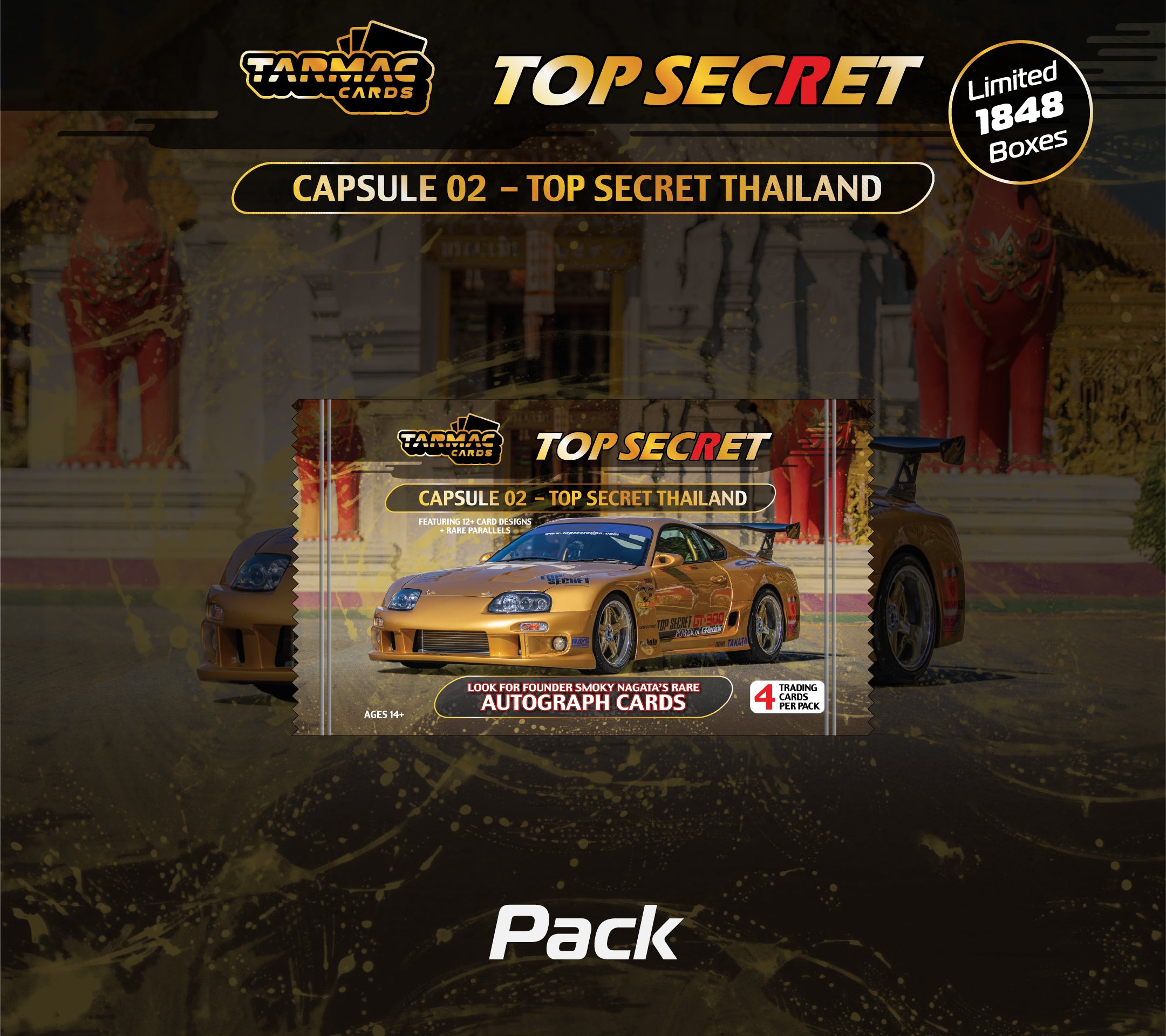 Top Secret Capsule 02 - Top Secret Thailand (Pack) - Tarmac Cards