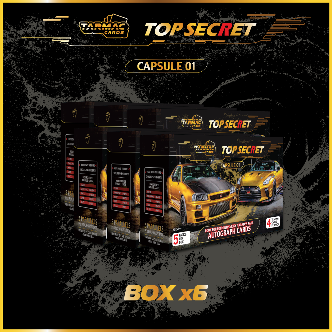Top Secret Capsule 01 (Inner Case) - Tarmac Cards