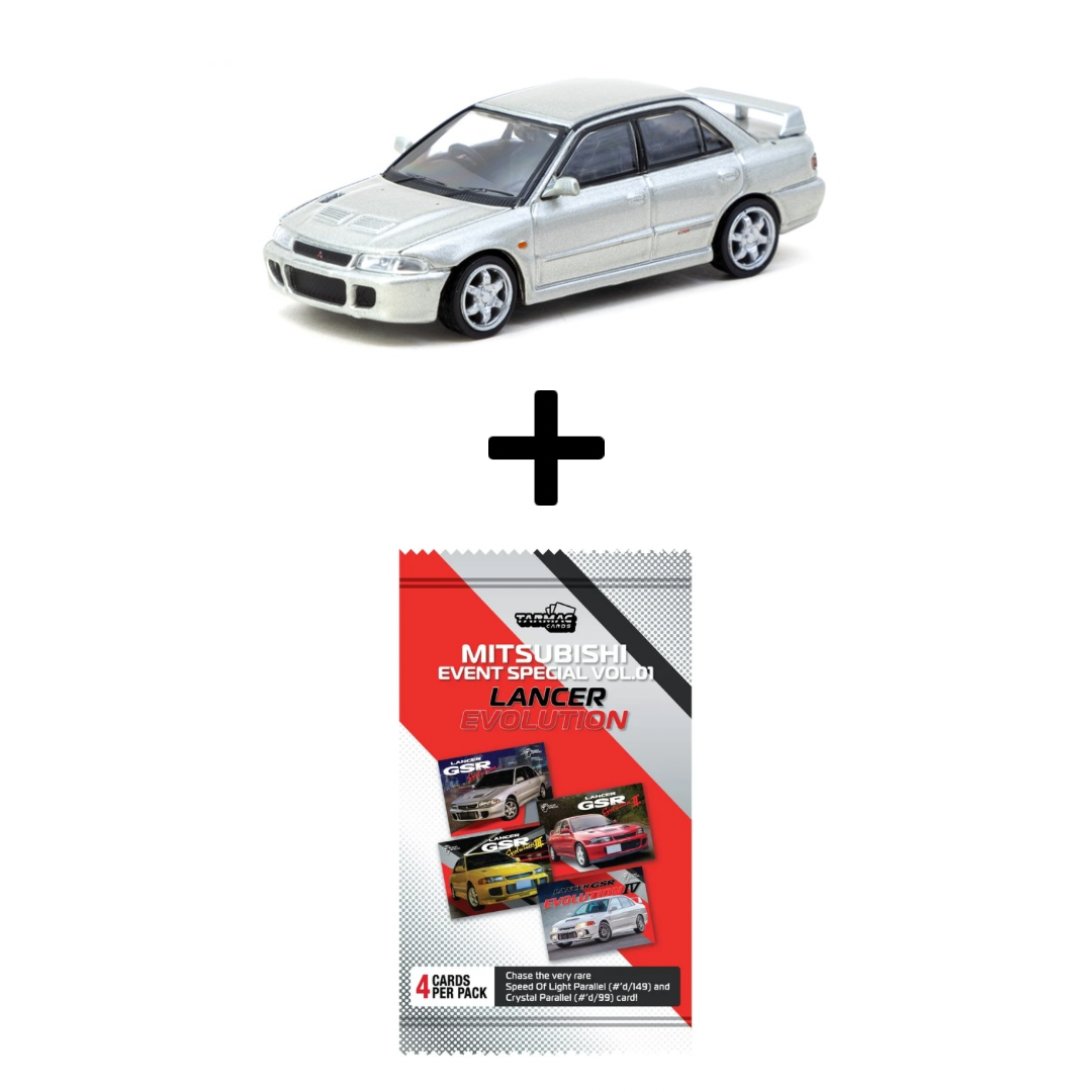 Mitsubishi Discount Bundle - 1/64 Mitsubishi Lancer GSR Evolution