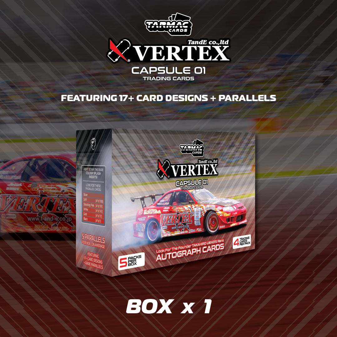 Vertex Capsule 01 (Box) - Tarmac Cards – Tarmac Works