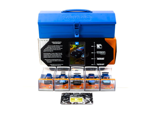 ターマックワークス　10周年　クロームブルー5台セット Tarmac Works 10th Anniversary Party Box Set