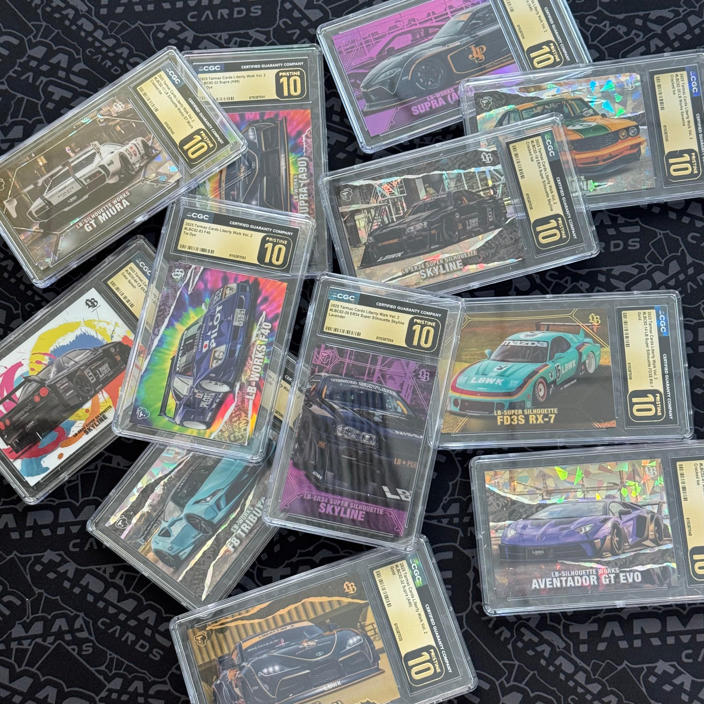 Tarmac Cards Graded Slab - Pristine 10 Liberty Walk