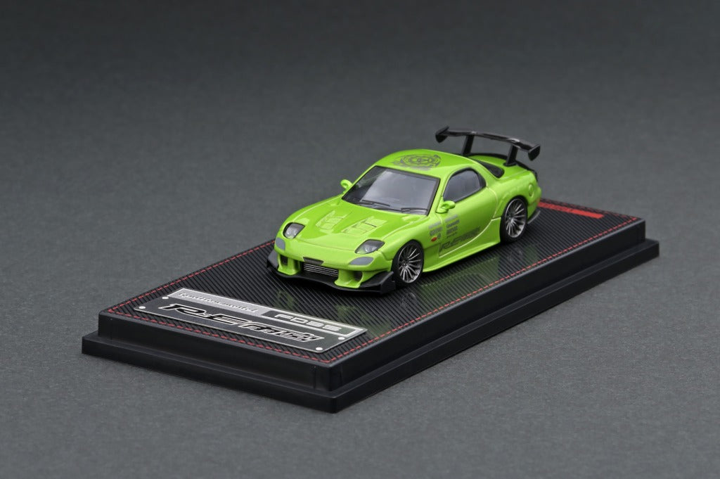 1/64 Mazda RX-7 (FD3S) RE Amemiya Green Metallic - Ignition Model