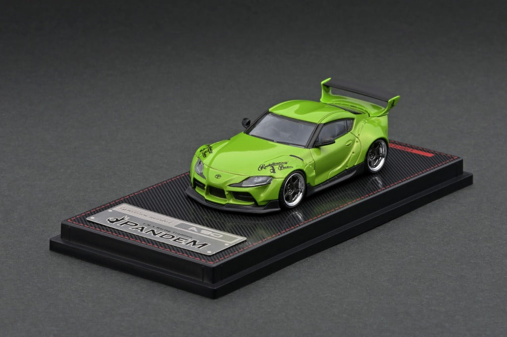 1/64 PANDEM Supra (A90) Green Metallic - Ignition Model
