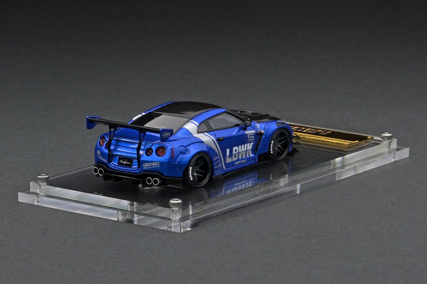 Ignition Model 1/64 LB-WORKS Nissan GT-R R35 type 2 Blue – Tarmac 