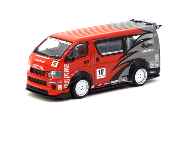 Tarmac Works 1/64 Toyota Hiace Widebody Drift Version - TWOC