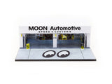 Tarmac Works 1/64 Accessories Pit Garage Diorama - MOONEYES - PARTS64