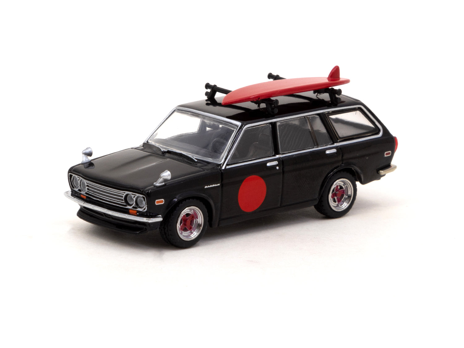 1/64 Datsun Bluebird 510 Wagon Black - MIJO Special Edition - Tarmac Works GLOBAL64