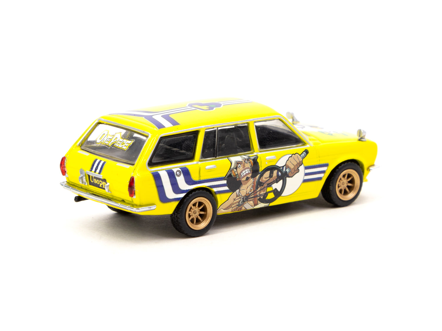 Model Car Collection VOL.1 - 6 Cars Set with Volkswagen Type II (T2) Panel Van Special Edition - Tarmac Works x One Piece COLLAB64