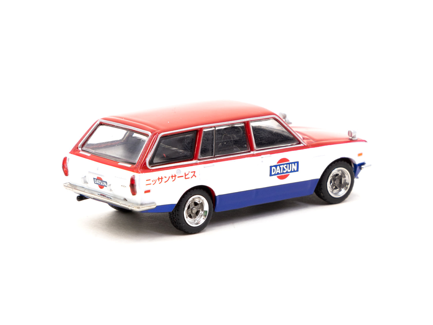 1/64 Datsun Bluebird 510 Wagon Service Car - Tarmac Works GLOBAL64