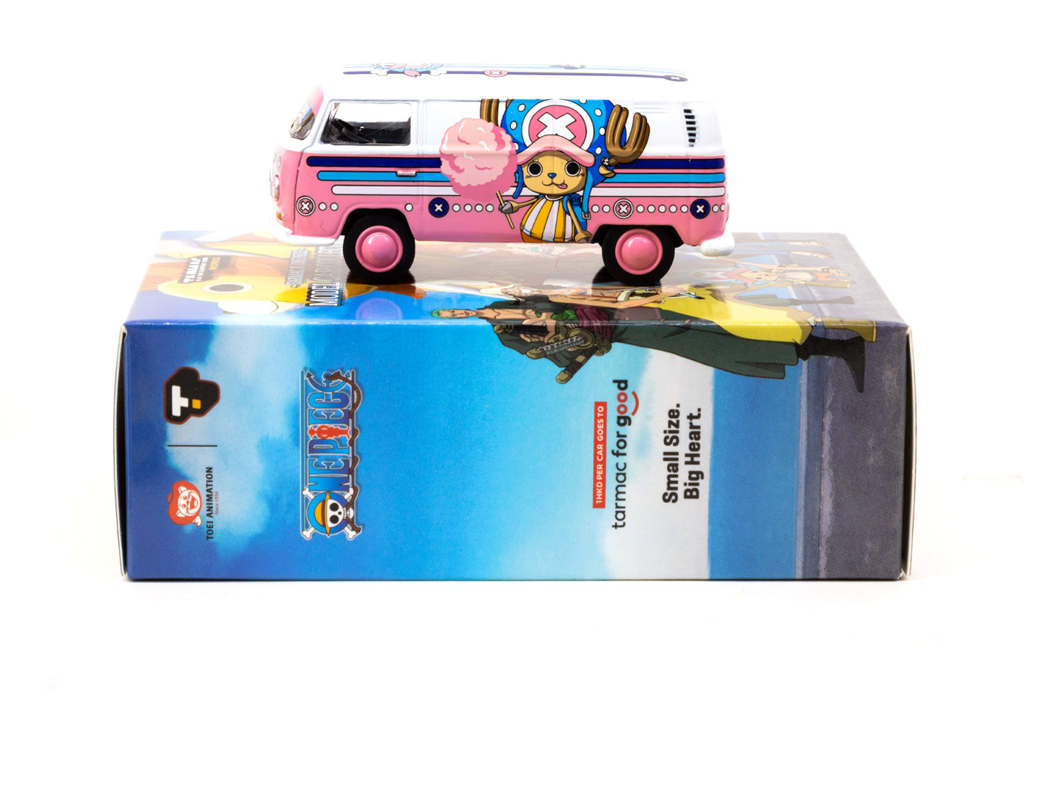 Model Car Collection VOL.1 - 6 Cars Set -Tarmac Works x One Piece COLLAB64