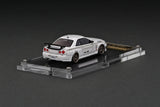 Ignition Model 1/64 Nissan Skyline GT-R Mine's (R34) White