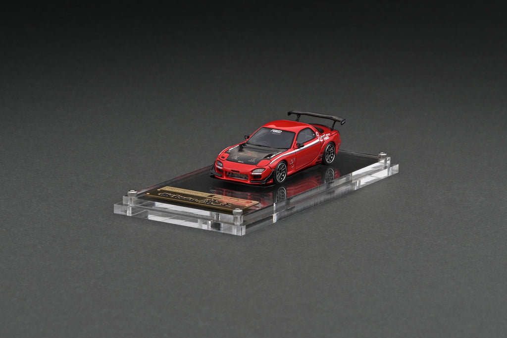 Ignition Model 1/64 FEED RX-7 (FD3S) 魔王 Red