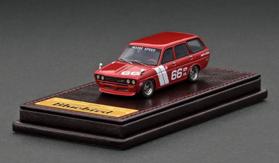 1/64 Datsun Bluebird (510) Wagon Red - Ignition Model